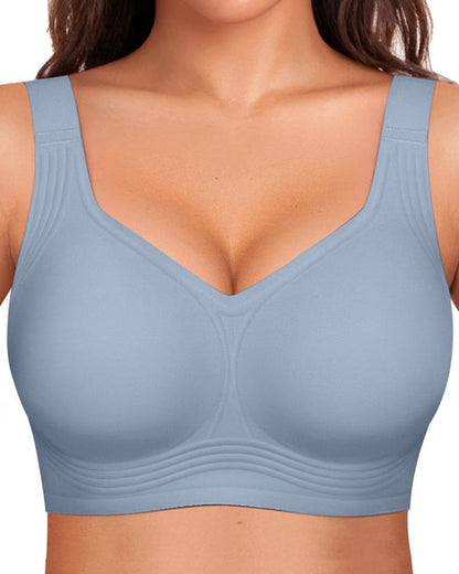 Comfortable Wireless Full Coverage Jelly Smoothing Bra