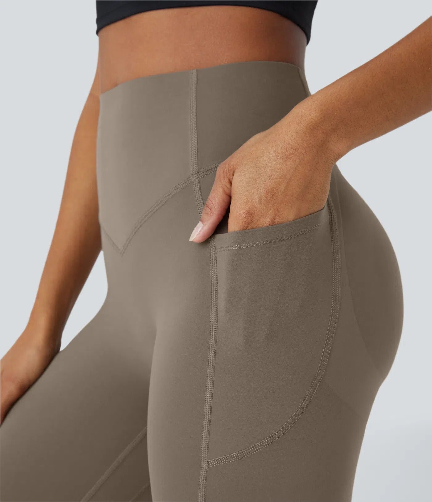 Tummy Control Butt-Lifting Training Leggings with Pockets