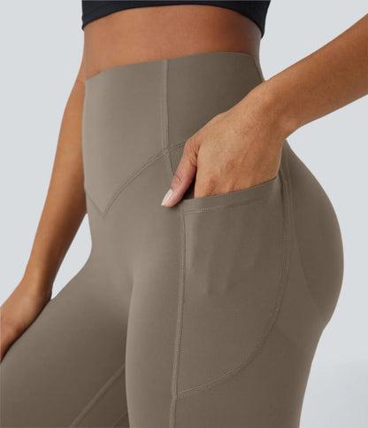 Tummy Control Butt-Lifting Training Leggings with Pockets