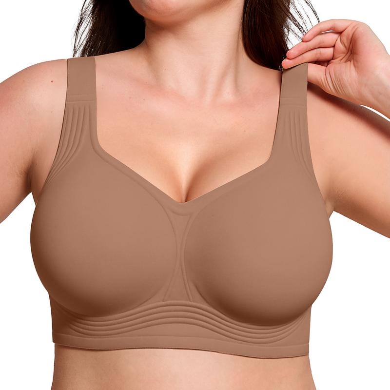 Comfortable Wireless Full Coverage Jelly Smoothing Bra