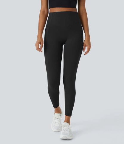 Tummy Control Butt-Lifting Training Leggings with Pockets