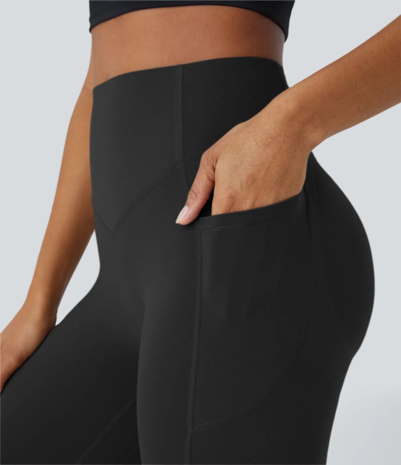 Tummy Control Butt-Lifting Training Leggings with Pockets